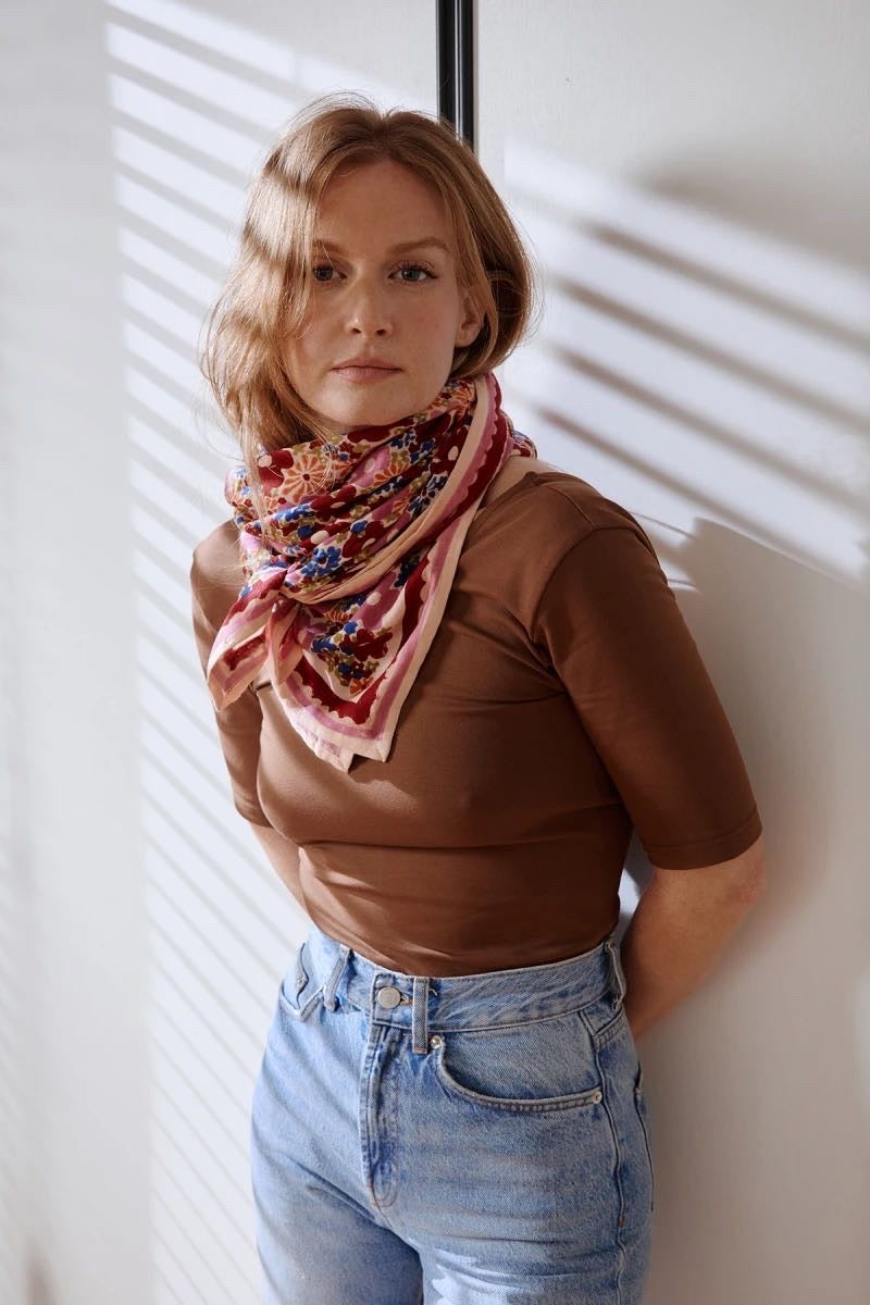 Foulard Latika Janie Macadamia - Apaches Collections