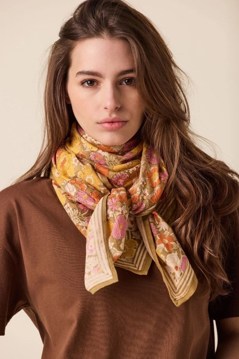 Foulard Latika Joy Tapenade - Apaches Collections