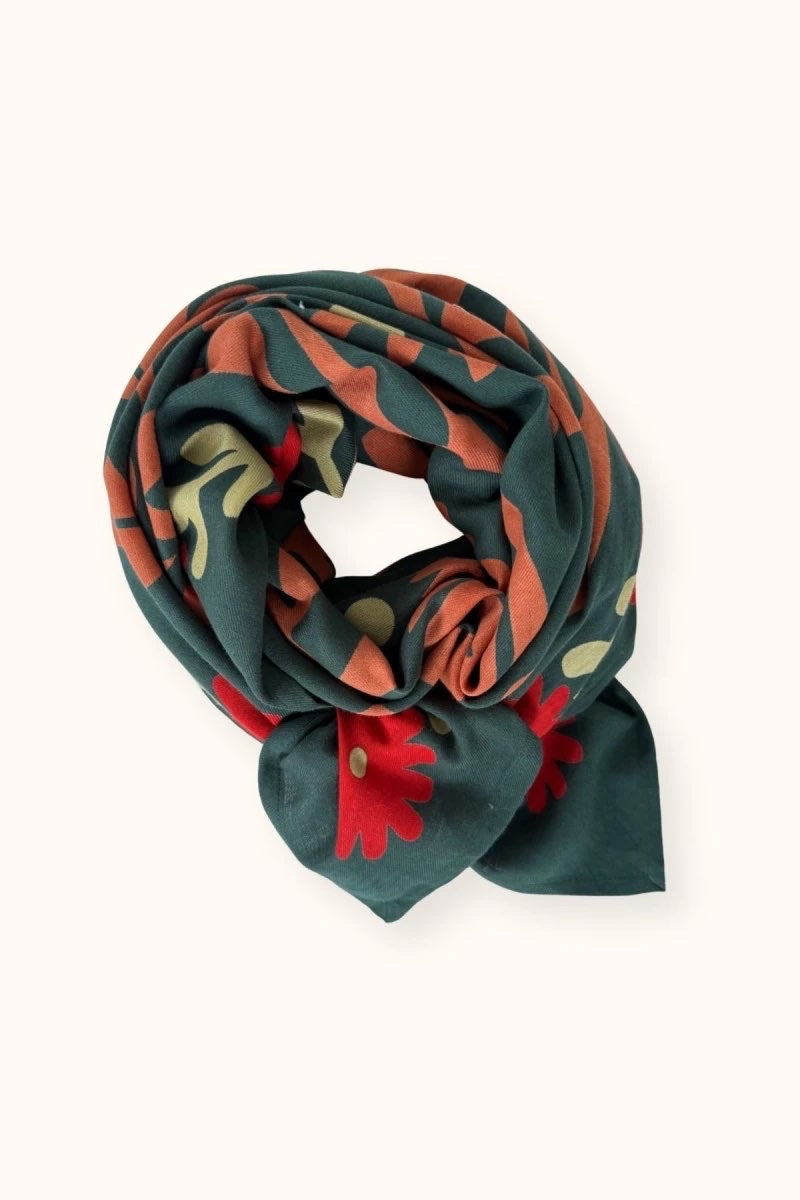 Foulard Latika Rita Forest - Apaches Collections