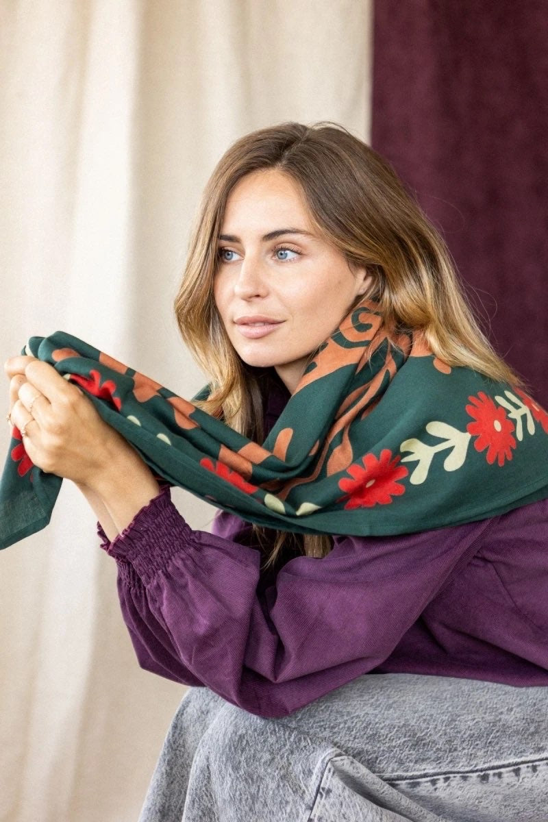 Foulard Latika Rita Forest - Apaches Collections