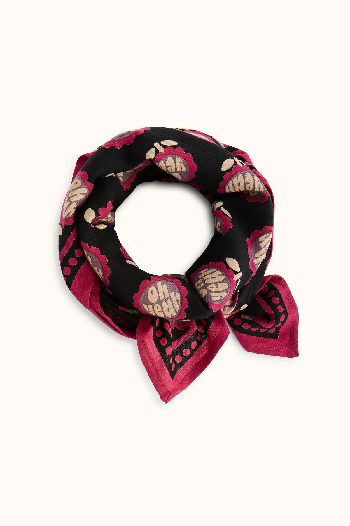 Foulard Latika Yeah Coal - Apaches Collections
