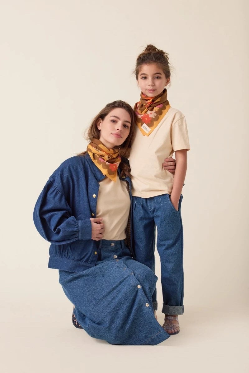 Foulard Mamavida Mom Tapenade - Apaches Collections