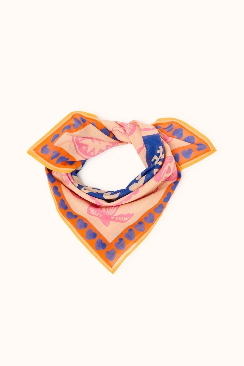 Foulard Mamavida Mummy Bleu Royal - Apaches Collections