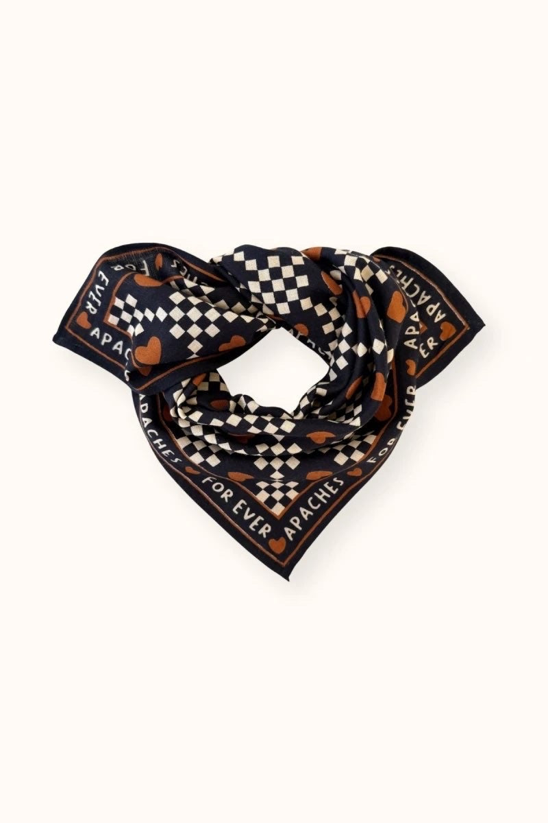 Foulard Manika Amor Meteorite - Apaches Collections