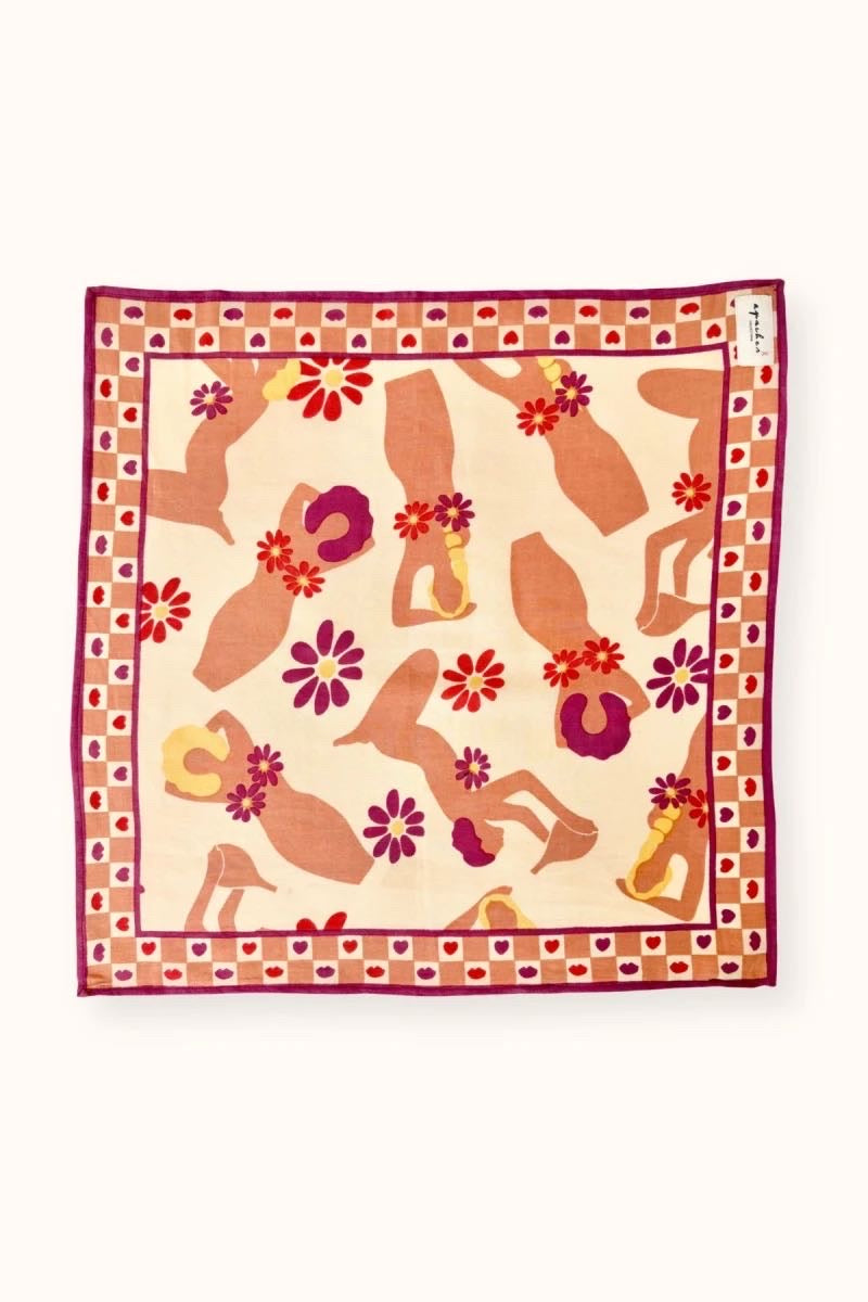 Foulard Manika Booby Macadamia - Apaches Collections