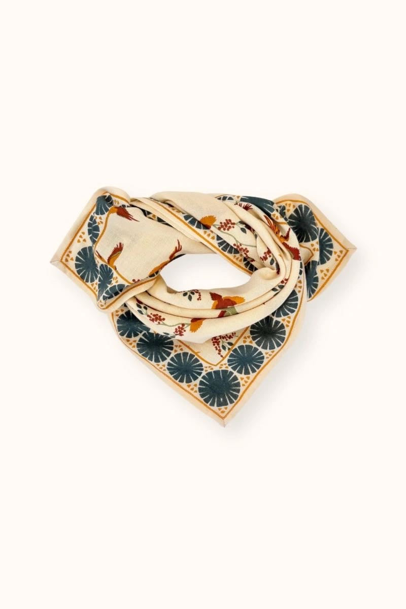 Foulard Manika Cerisier Macadamia - Apaches Collections