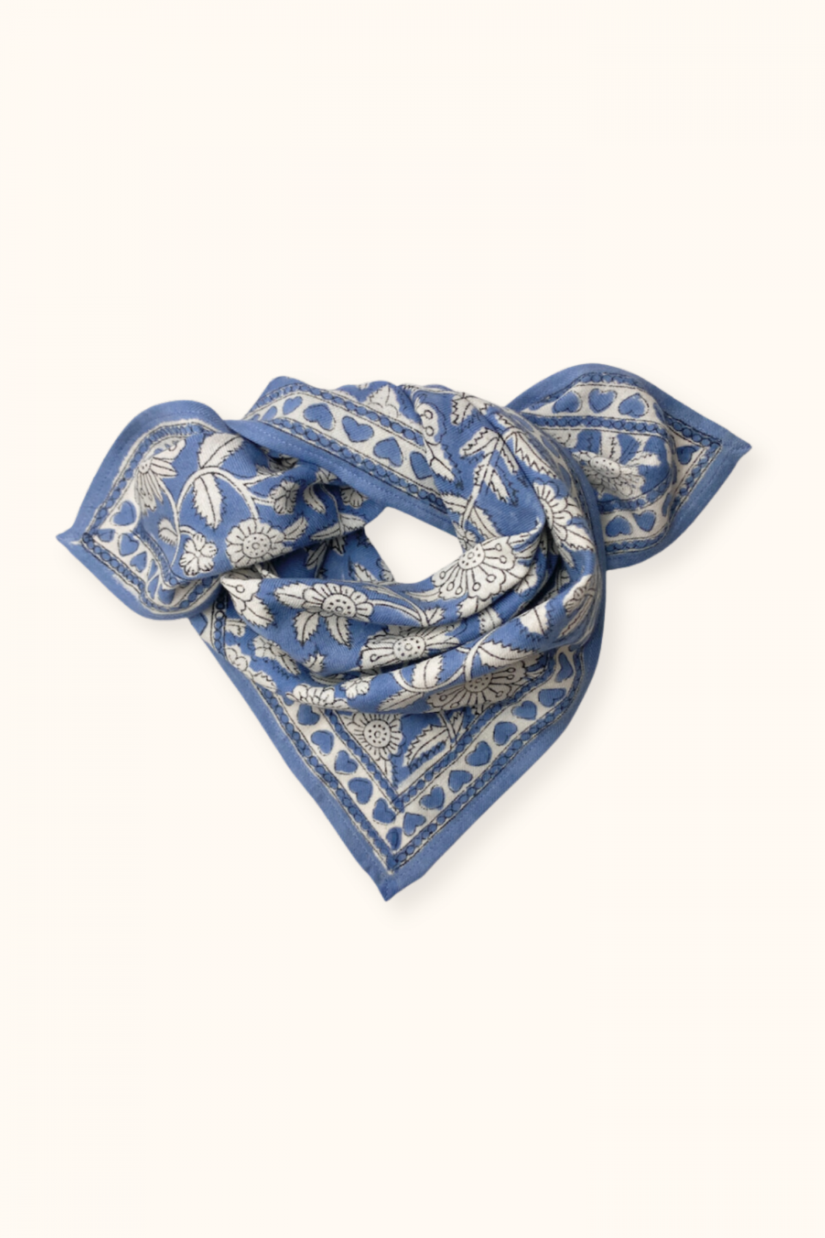 Foulard Manika Cœur Horizon - Apaches Collections