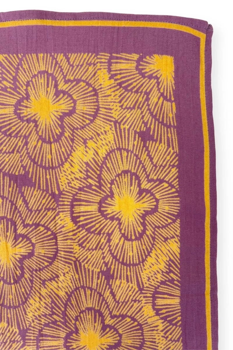 Foulard Manika Fireworks Cassis - Apaches Collections