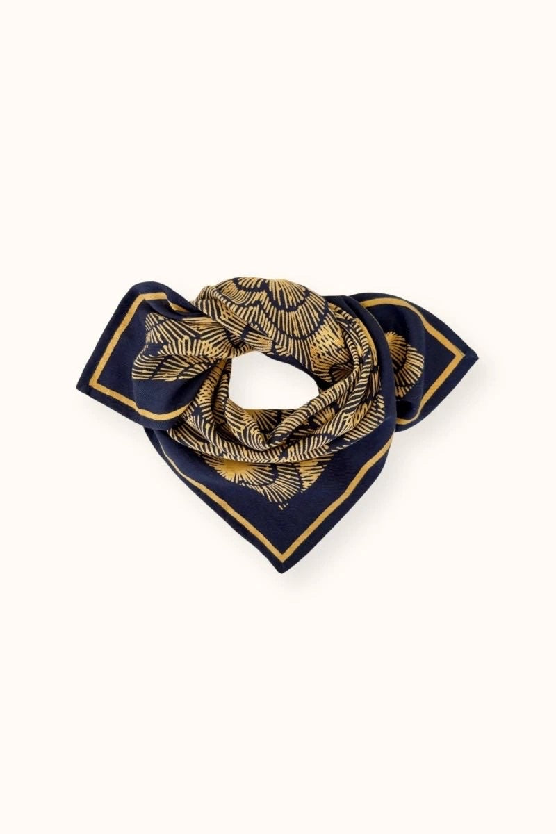 Foulard Manika Fireworks Navy - Apaches Collections