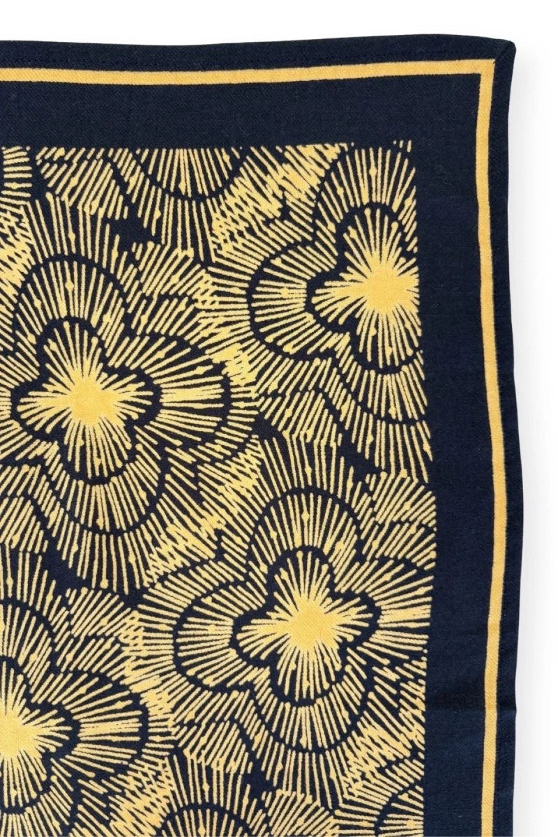 Foulard Manika Fireworks Navy - Apaches Collections