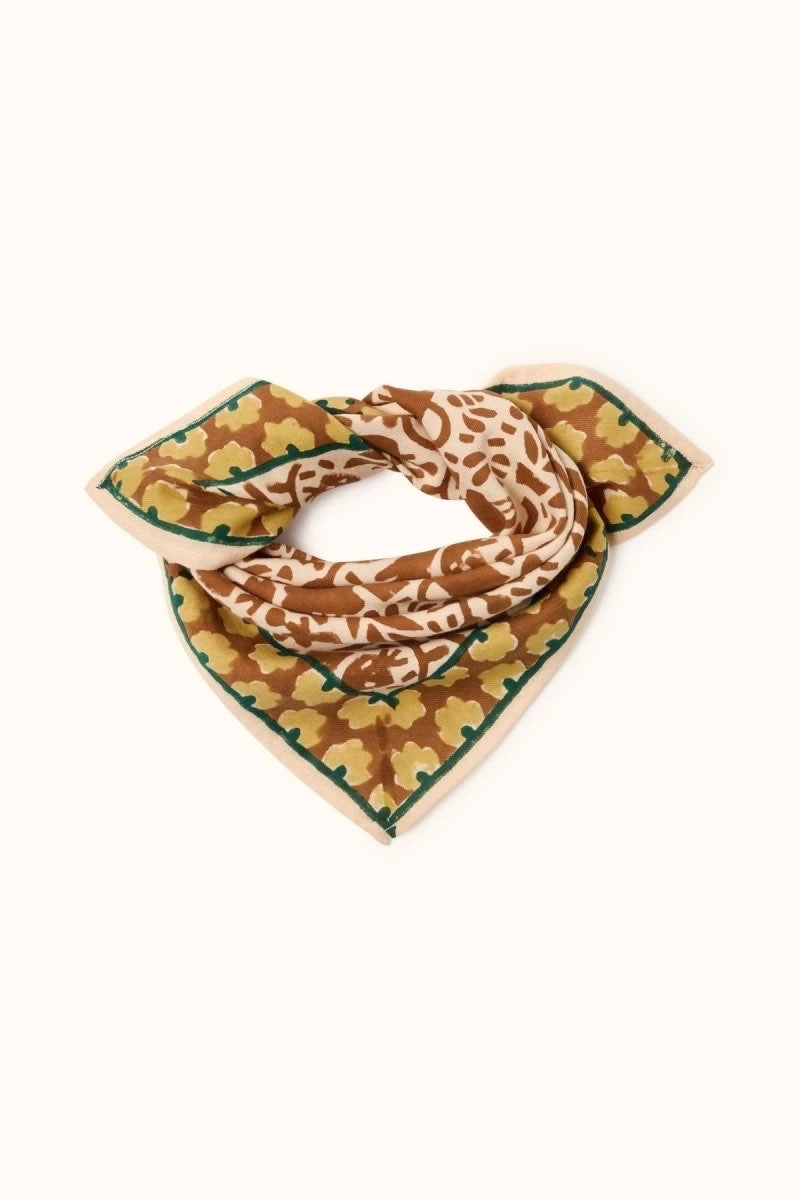 Foulard Manika Garden Macadamia - Apaches Collections