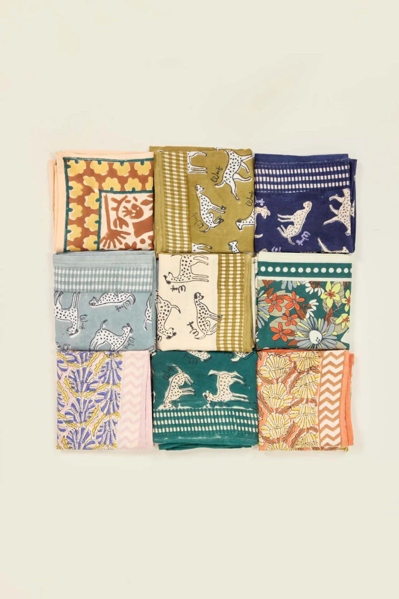 Foulard Manika Garden Macadamia - Apaches Collections