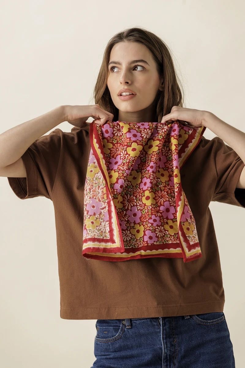 Foulard Manika Janie Dahlia - Apaches Collections