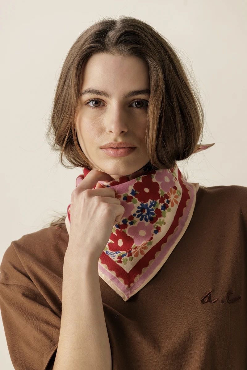 Foulard Manika Janie Macadamia - Apaches Collections