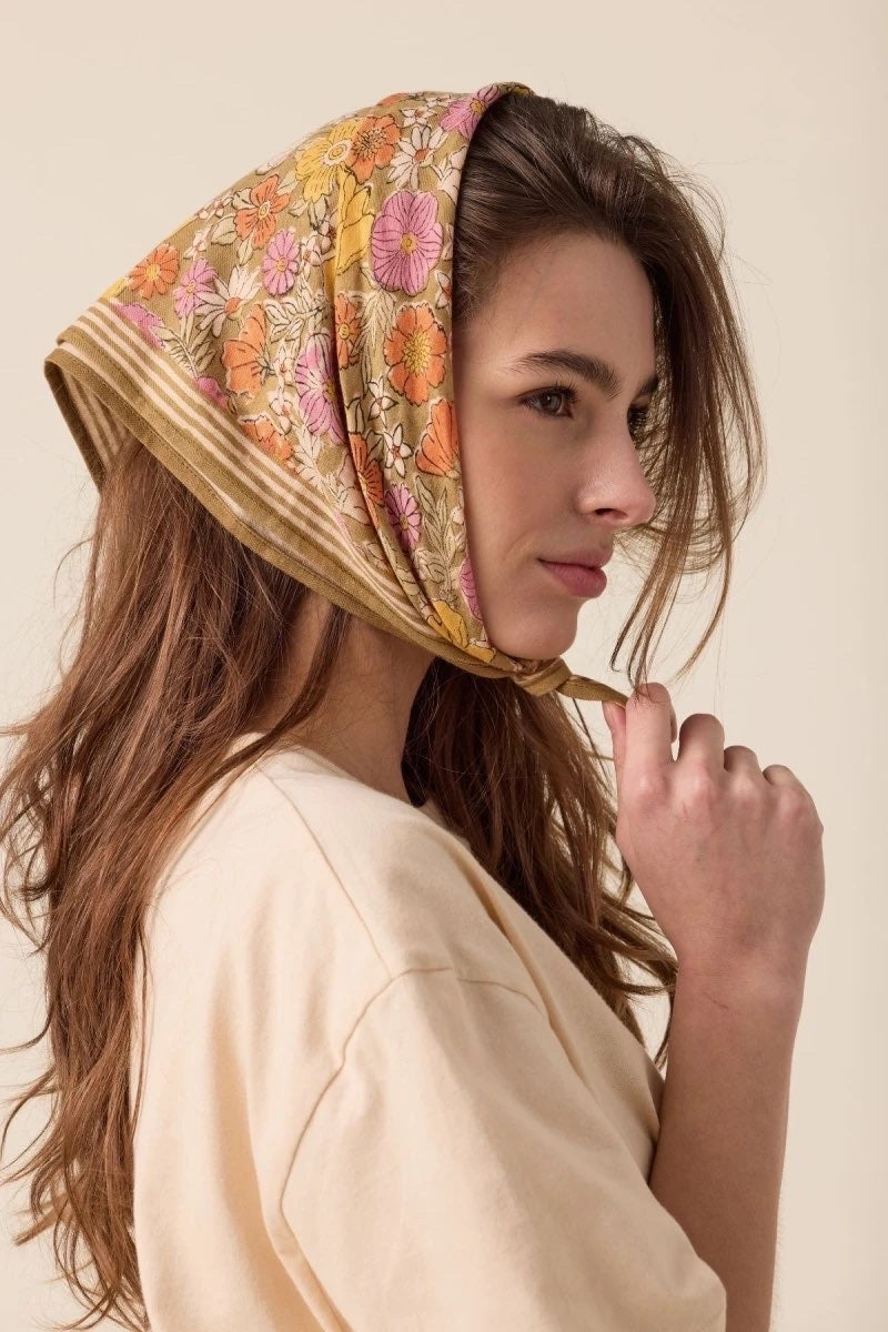 Foulard Manika Joy Tapenade - Apaches Collections