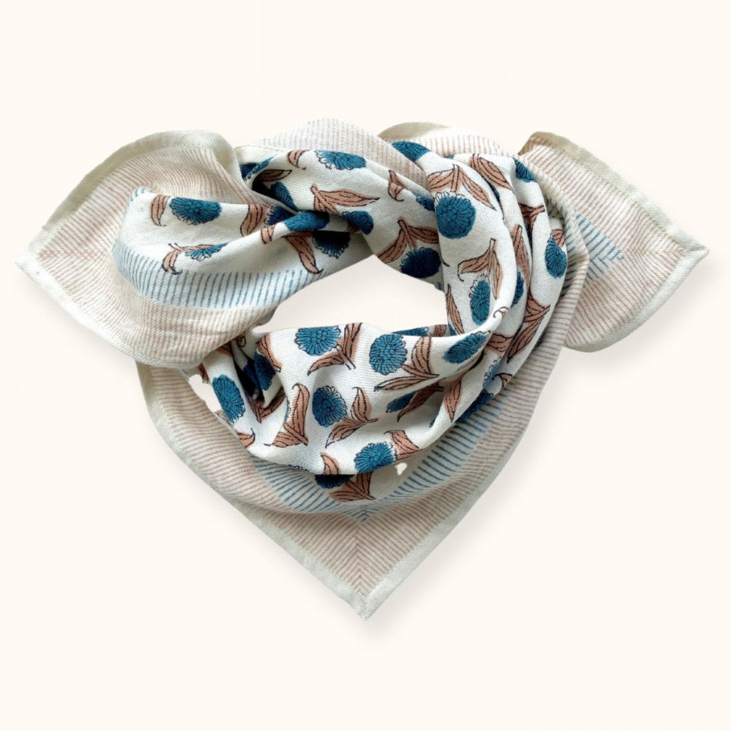 Foulard Manika Lotus Chamallow - Apaches Collections