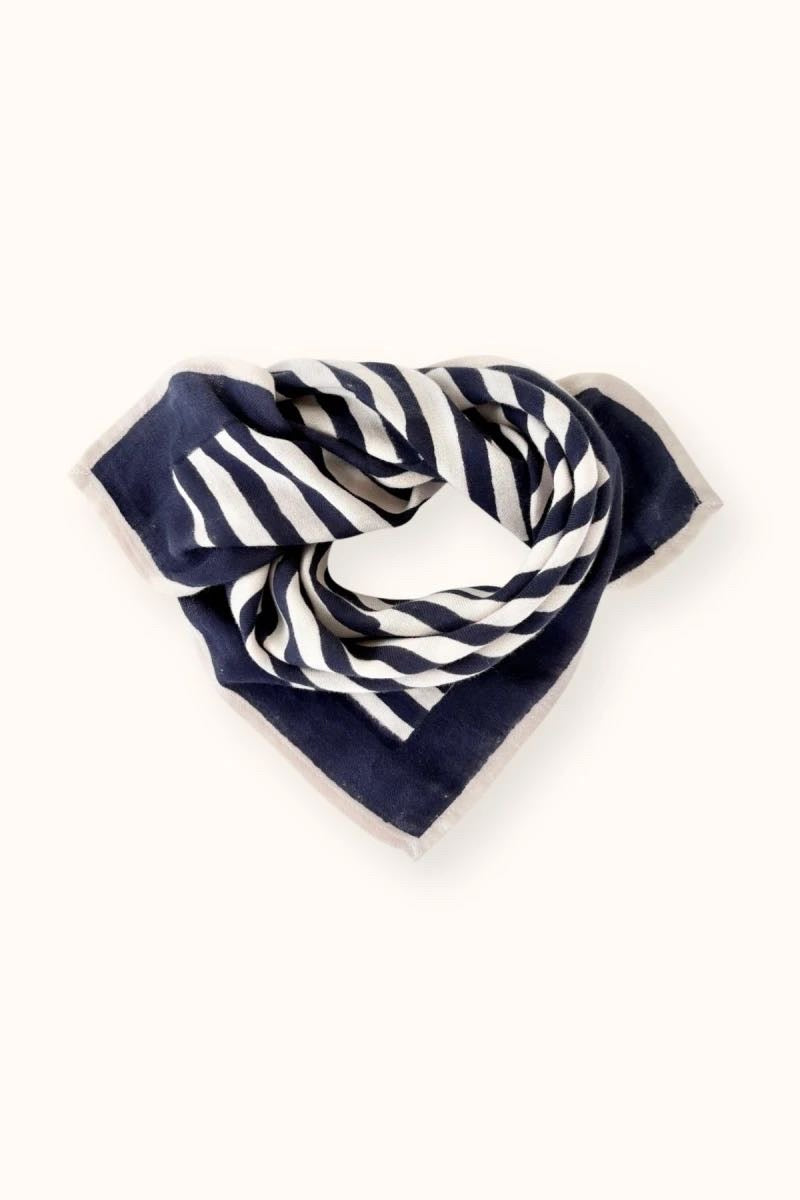 Foulard Manika Rayures Meteorite - Apaches Collections