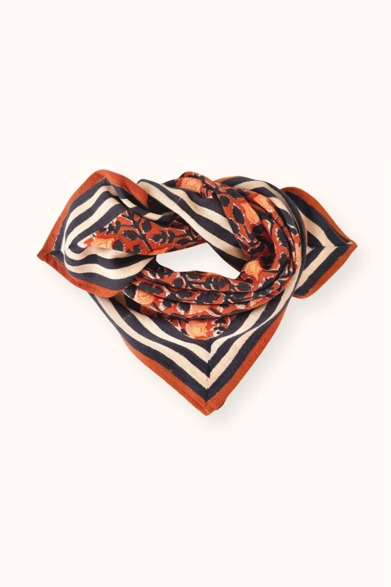 Foulard Manika Rosa Bombay - Apaches Collections