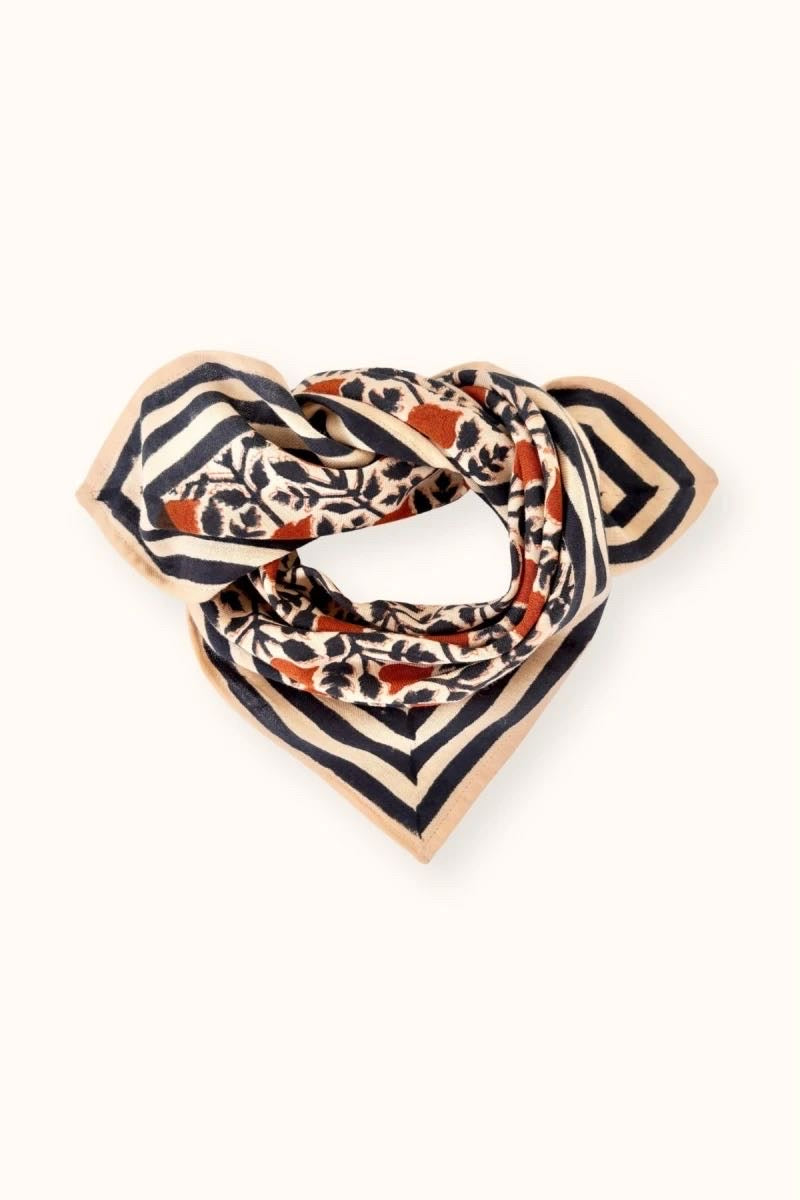 Foulard Manika Rosa Macadamia - Apaches Collections