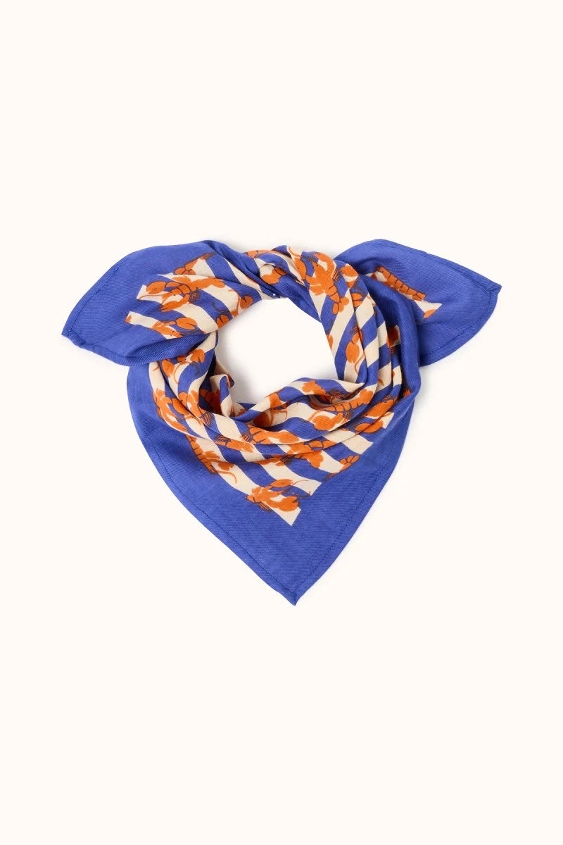 Foulard Manika Sebastien Orange - Apaches Collections
