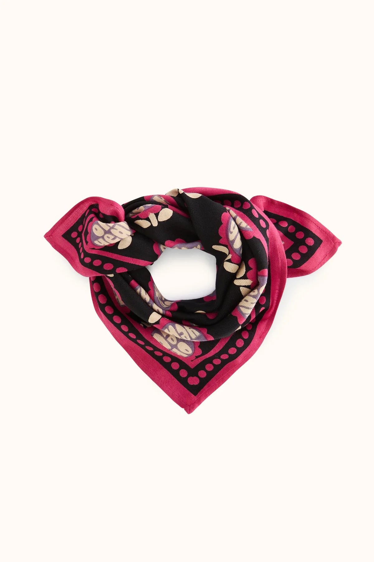 Foulard Manika Yeah Coal - Apaches Collections