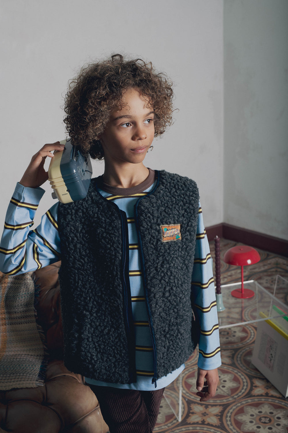 Gilet Joe Gris - Marlot Paris