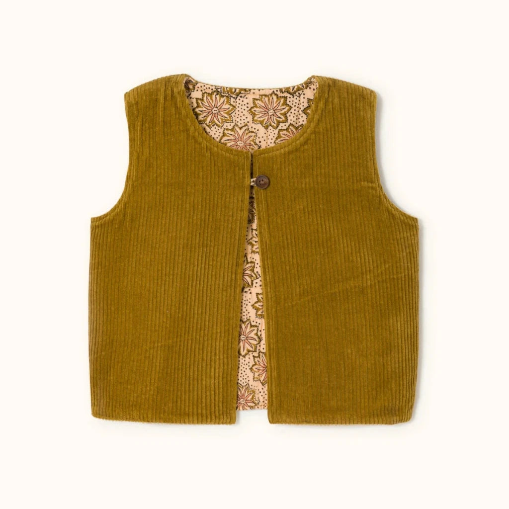 Gilet Sakaran Étincelle Macadamia - Apaches Collections