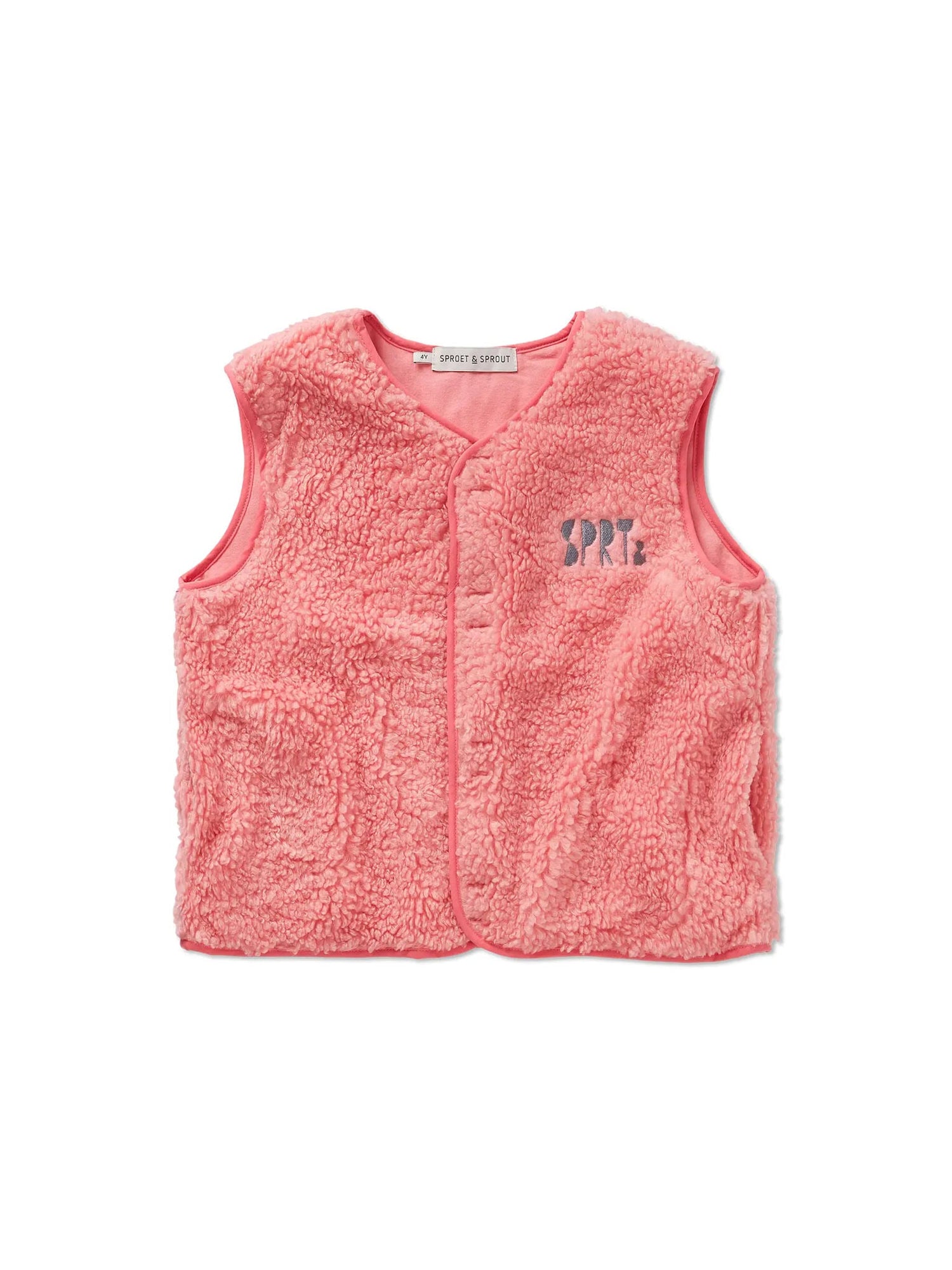 Gilet Teddy Rose - Sproet & Sprout