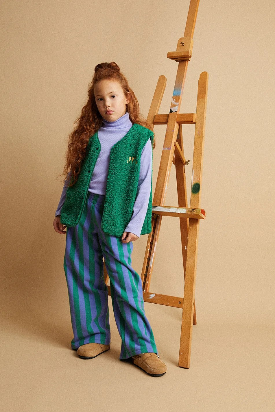 Gilet Teddy Vert - Sproet & Sprout