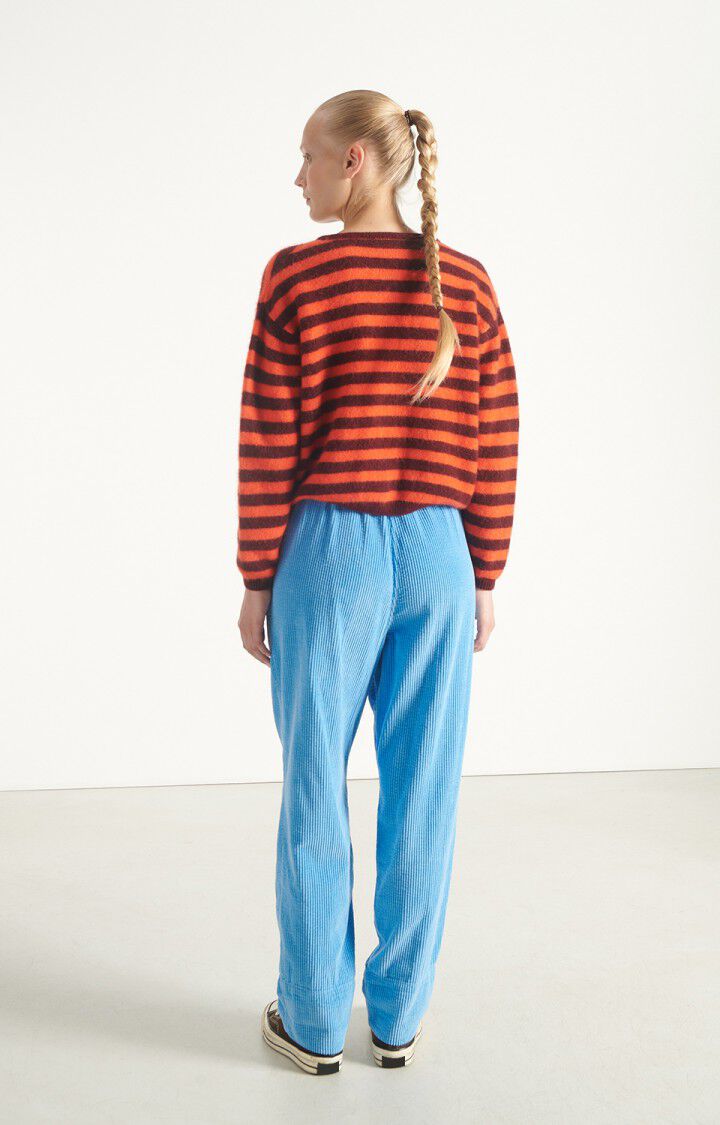 Gilet Vitow Grenat Rayé Gaspacho - American Vintage