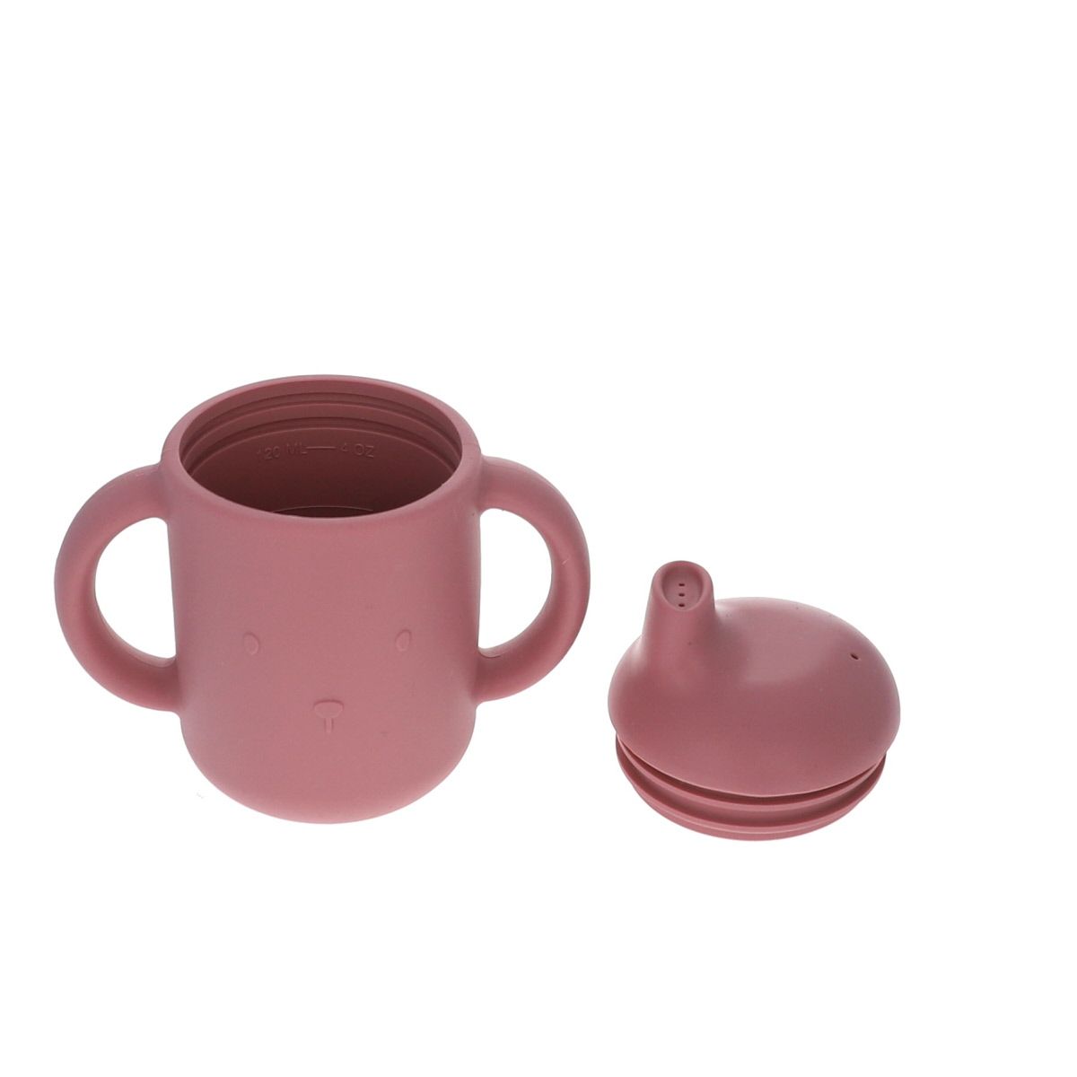 Gobelet Silicone Ours Rose - Petit Toi