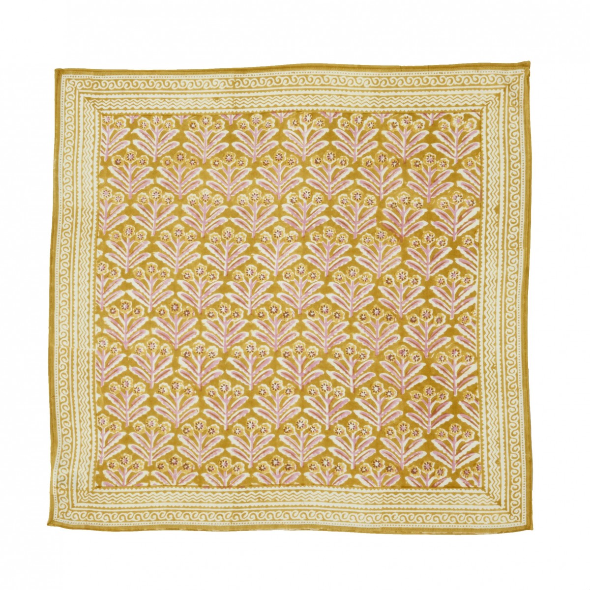 Grand Foulard Mahal Honey - Bonheur du Jour