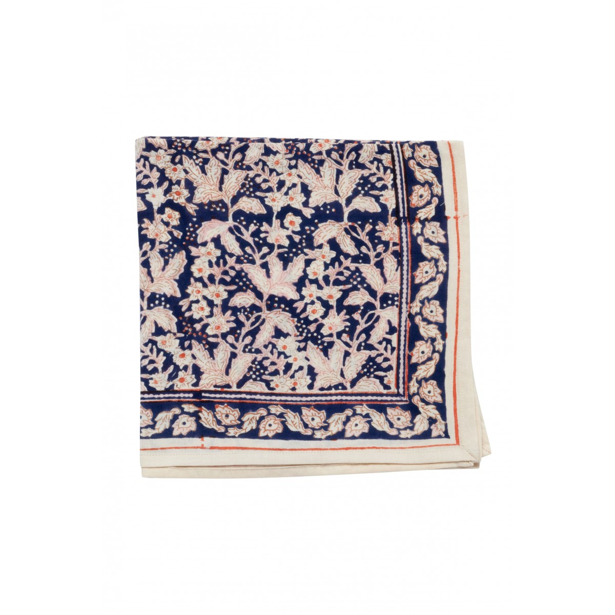 Grand Foulard Nalini Indigo - Bonheur du Jour