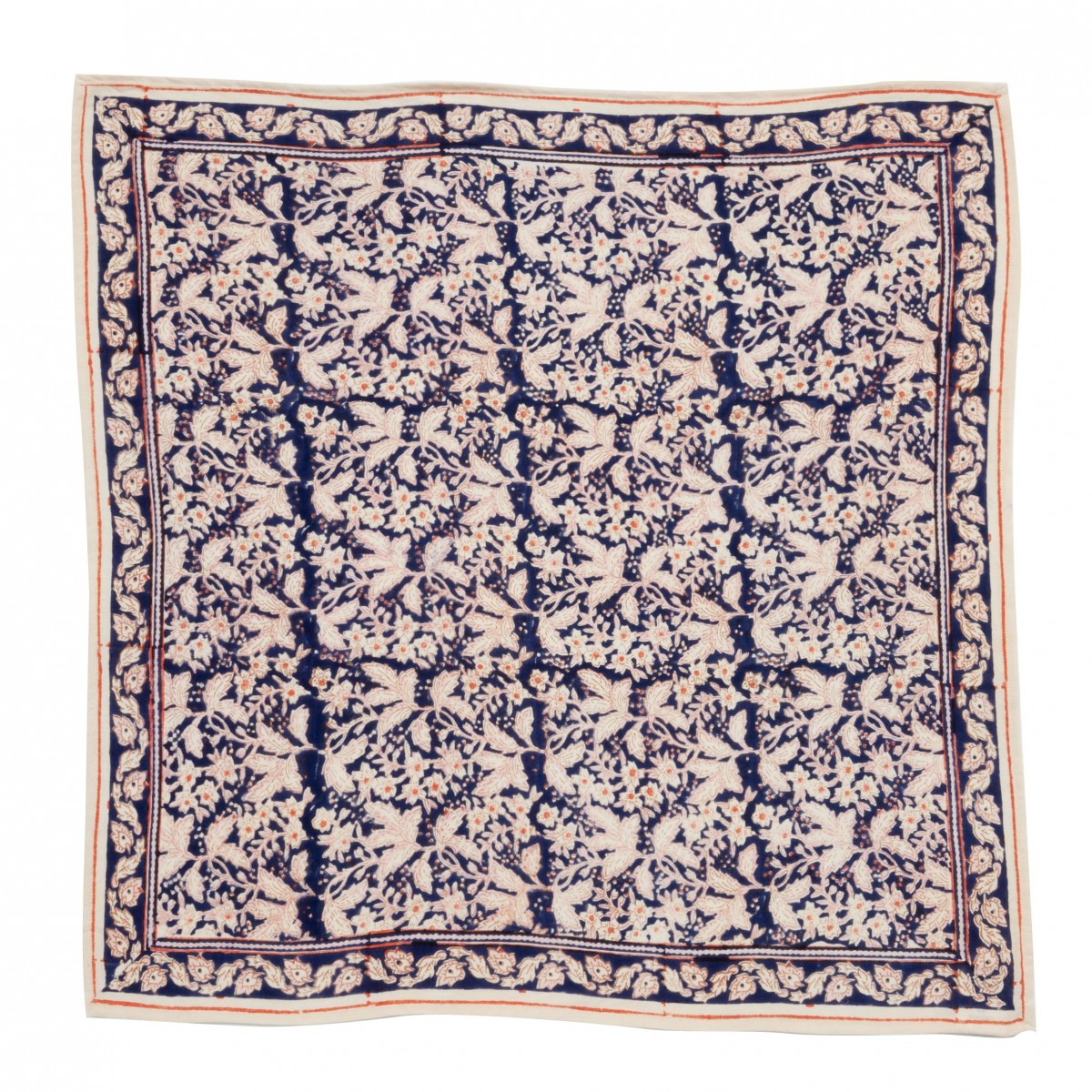 Grand Foulard Nalini Indigo - Bonheur du Jour