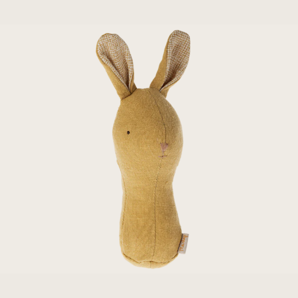 Hochet Lapin Jaune - Maileg