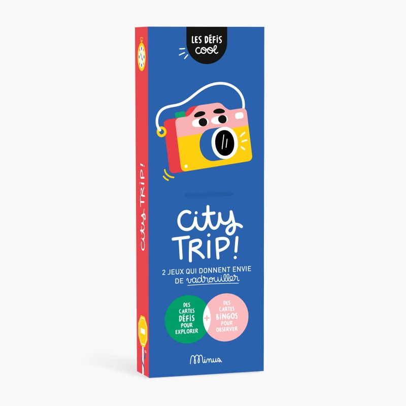 Jeu Défis "City Trip" - Minus