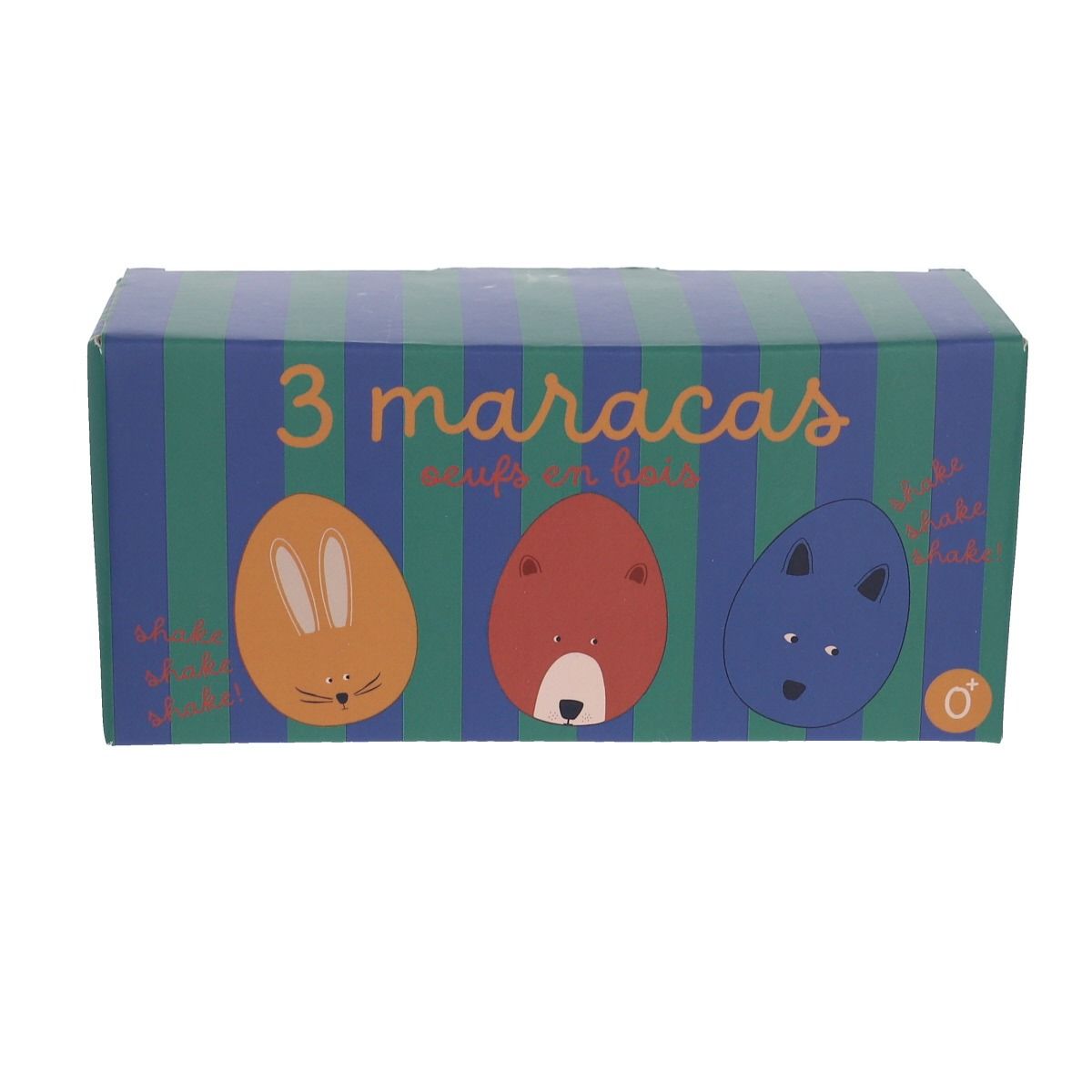 Maracas Œufs Animaux - Mercredi