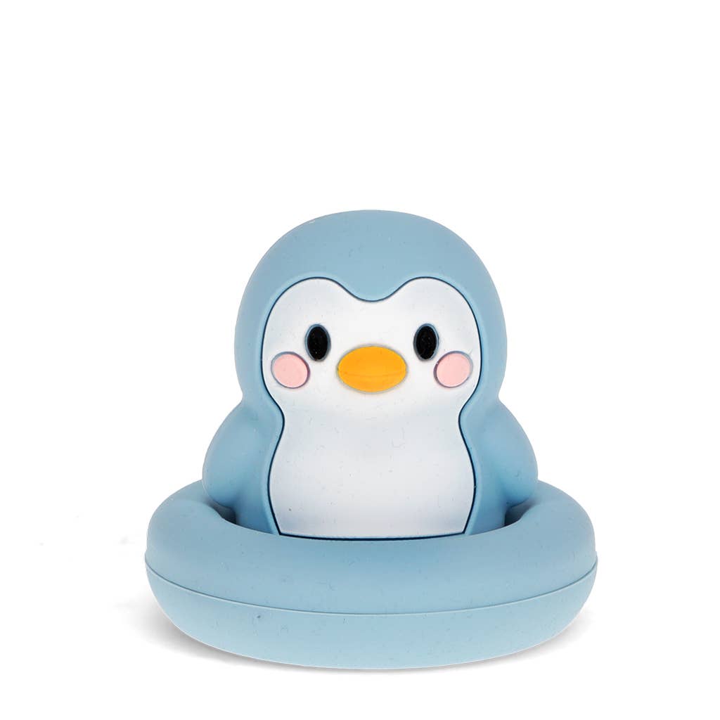 Jouet de Bain Pingouin Bleu - Rex