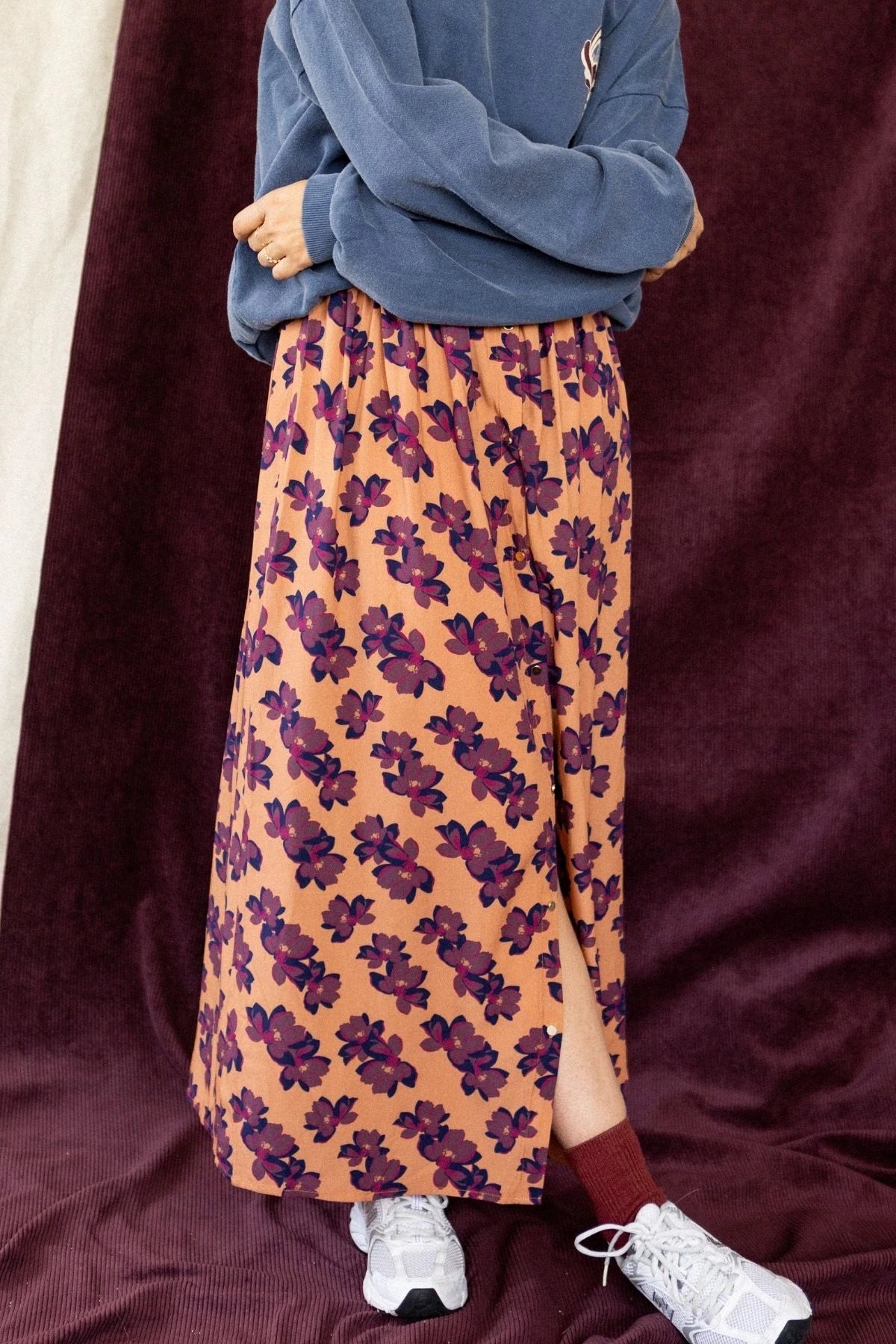 Jupe Neela Violeta Rust - Apaches Collections