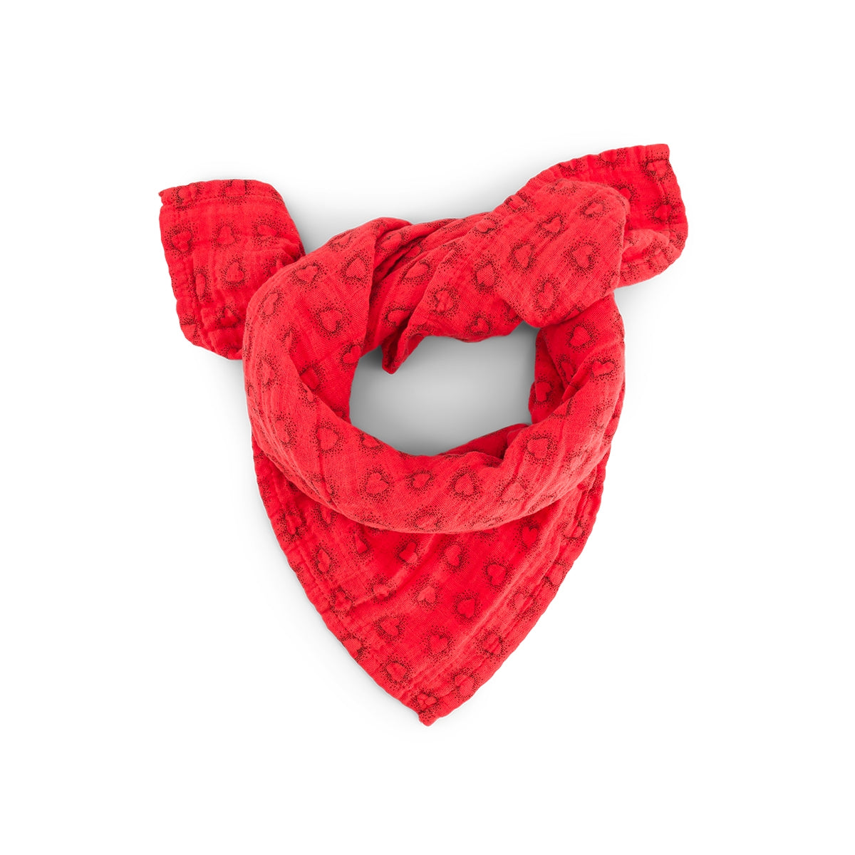 Photo de lange bianca dotted heart coquelicot 1 par Les Biscottes