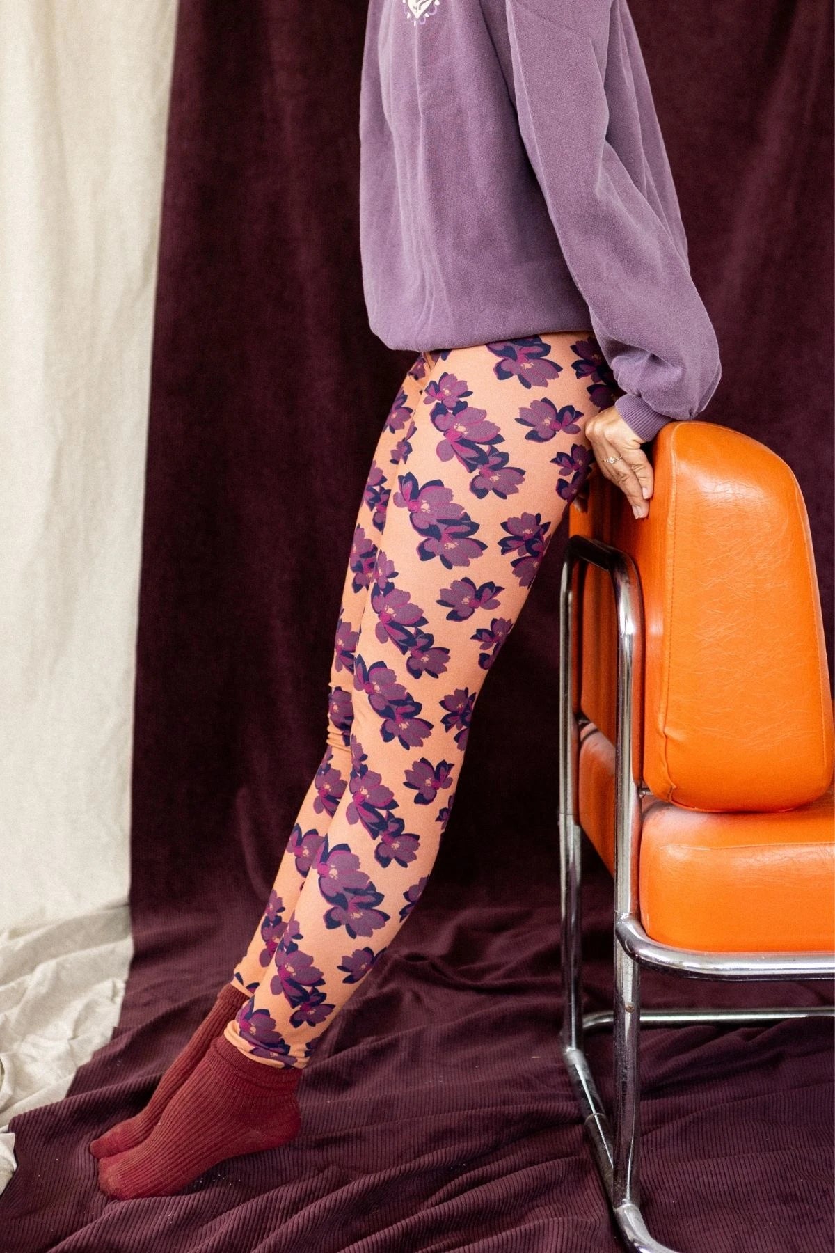 Legging Jaya Violeta Rust - Apaches Collections