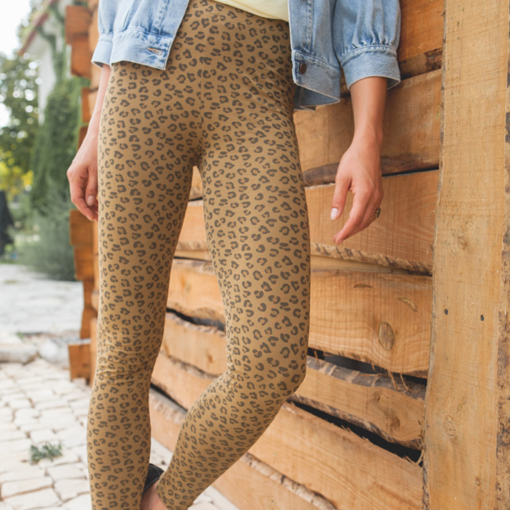 Legging Mika Leopard Bronze - Marlot Paris