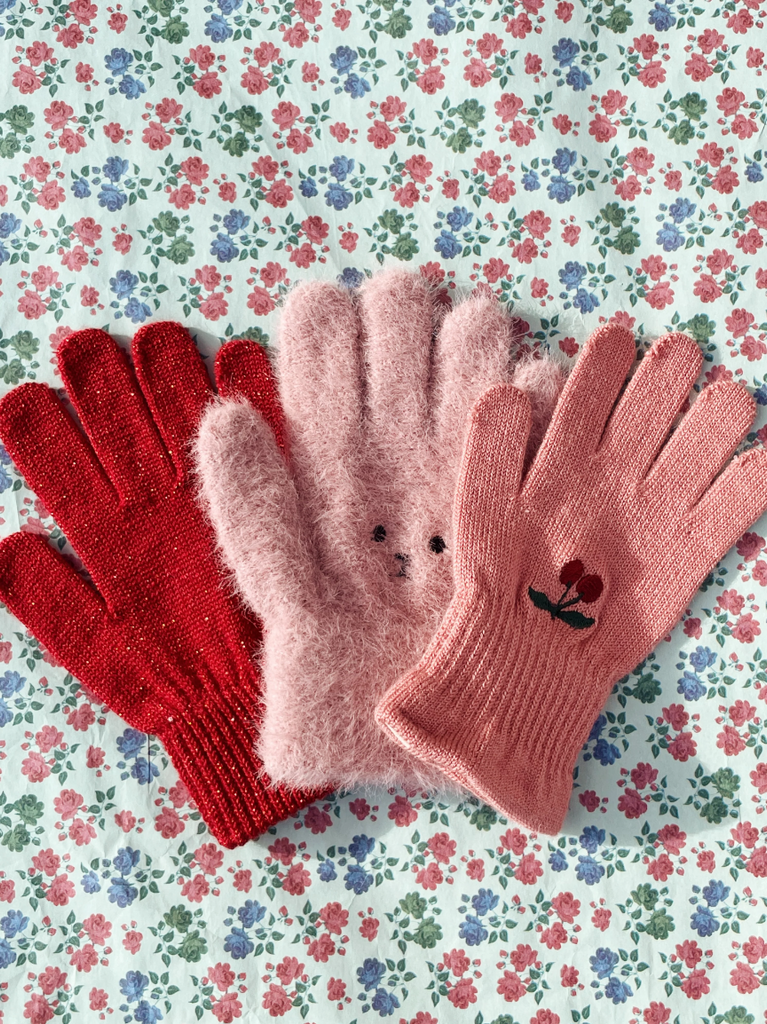 Lot de 2 Paires de Gants Cerises - Konges Slojd