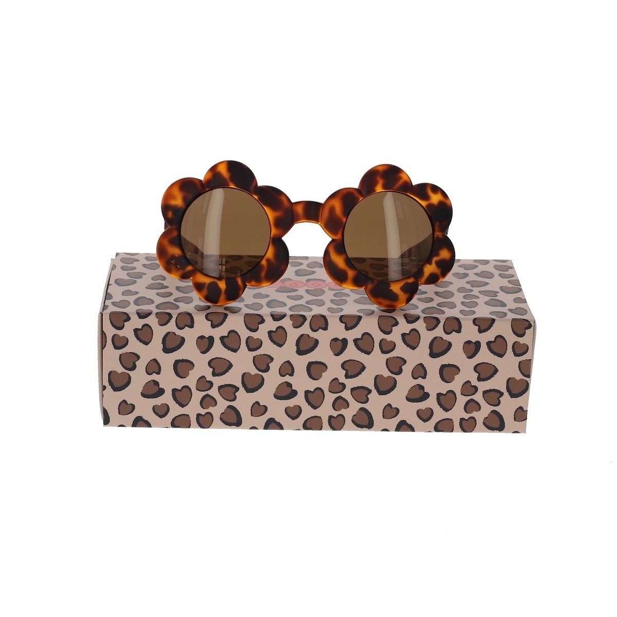 Lunettes de Soleil Bébé Fleurs Léopard - Petit Toi