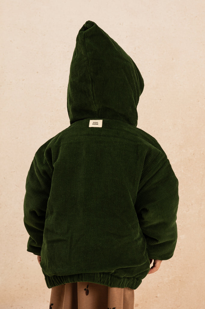 Manteau Frio Vert Forêt - Studio Bohème