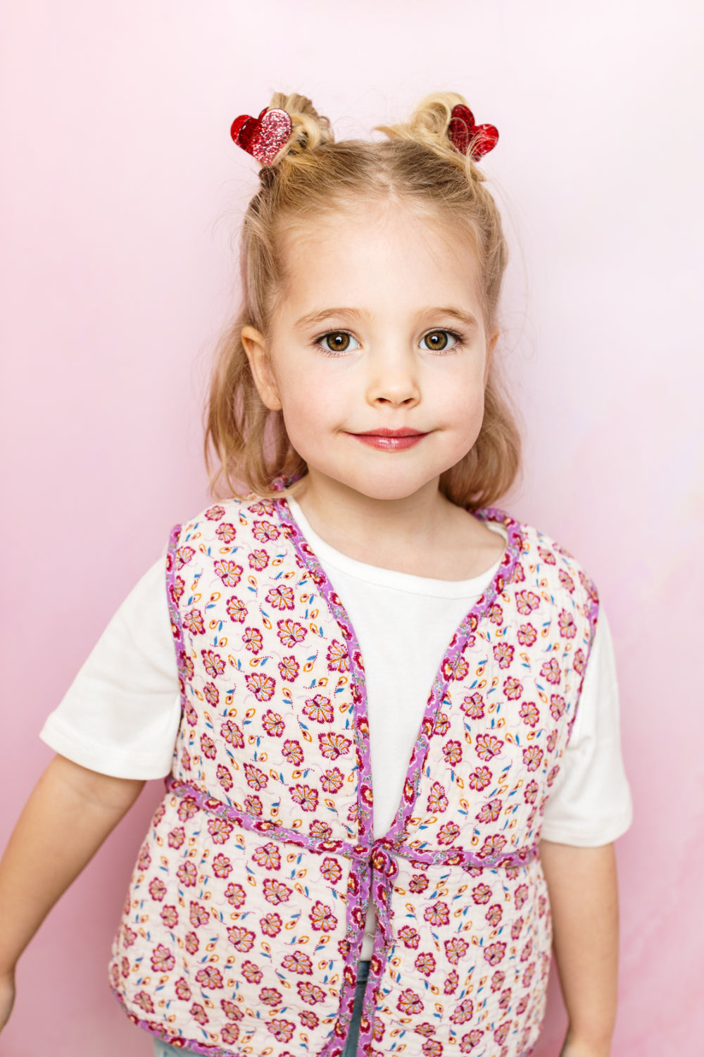 Photo de mini pince coeur glitter rouge luciole 2 par Les Biscottes