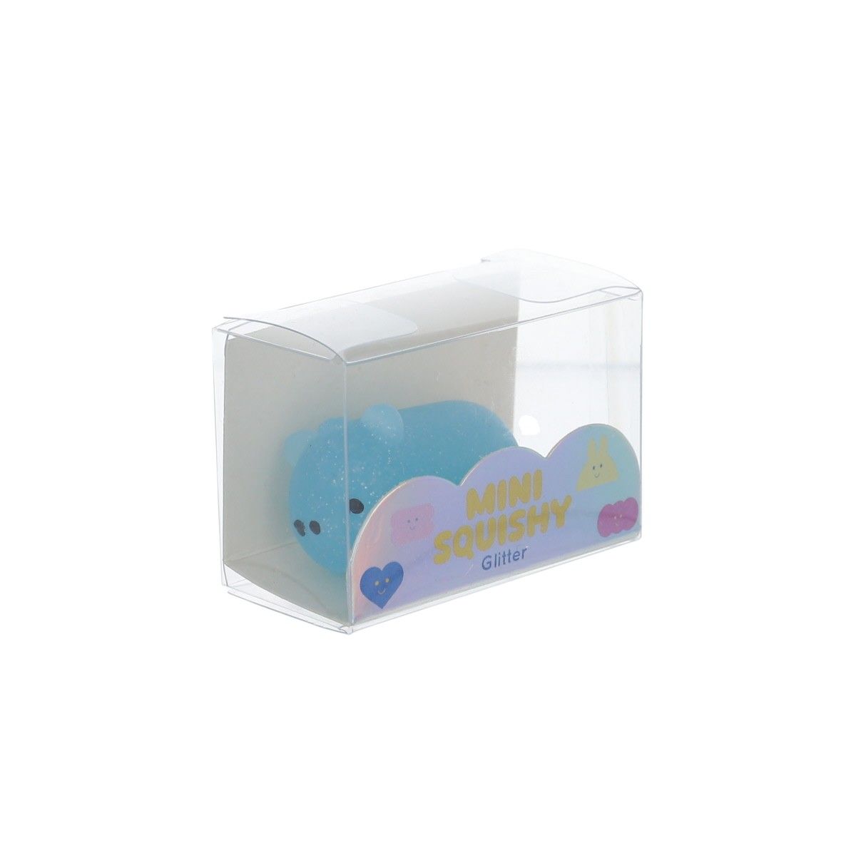 Mini Squishy Paillettes Bleu - Mercredi