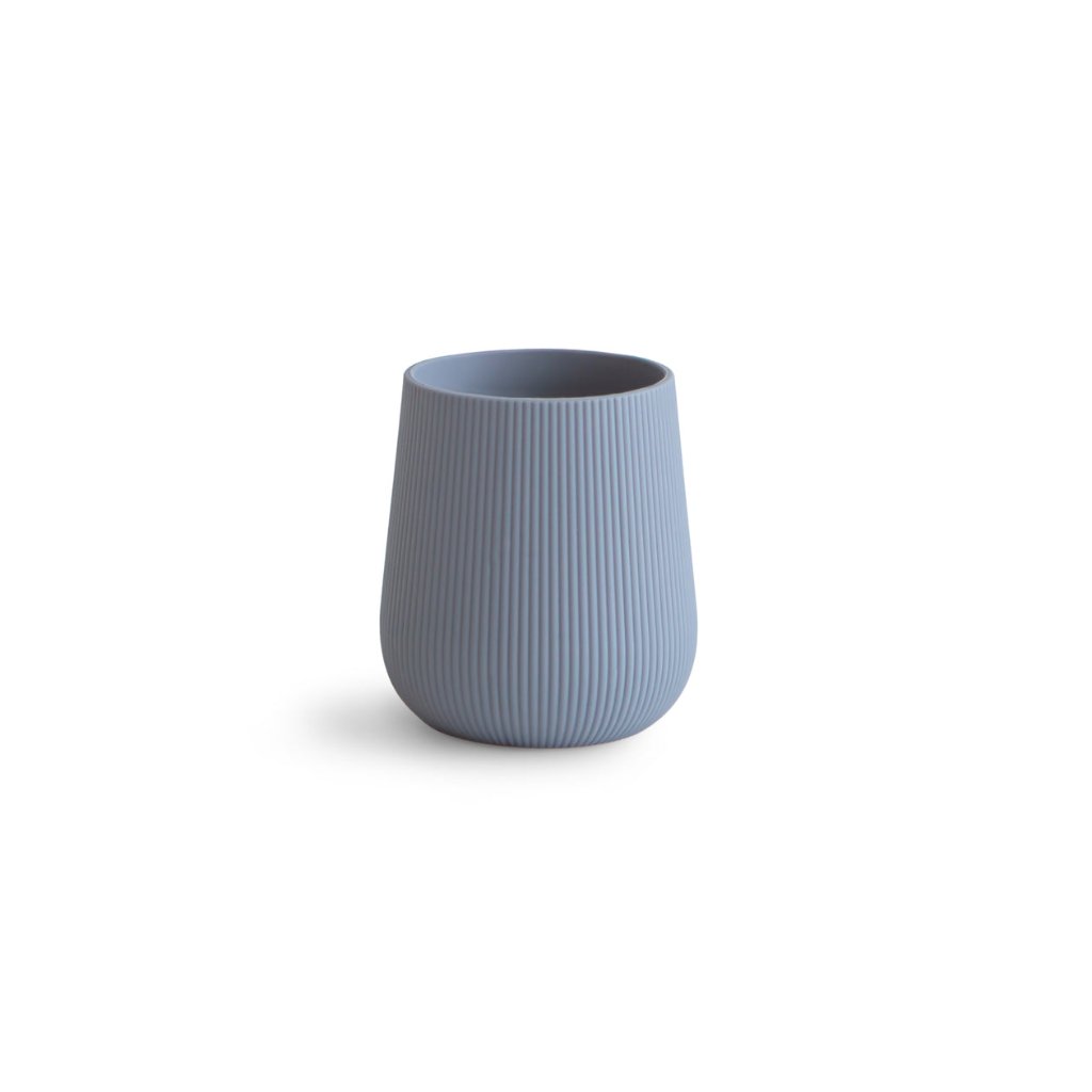 Tasse Silicone Bleu - Mushie