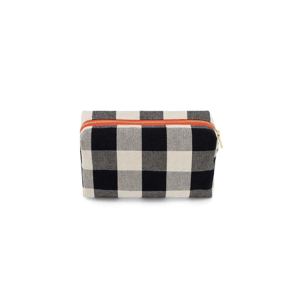 Mini Trousse de Toilette Big Vichy Greige - Rose In April