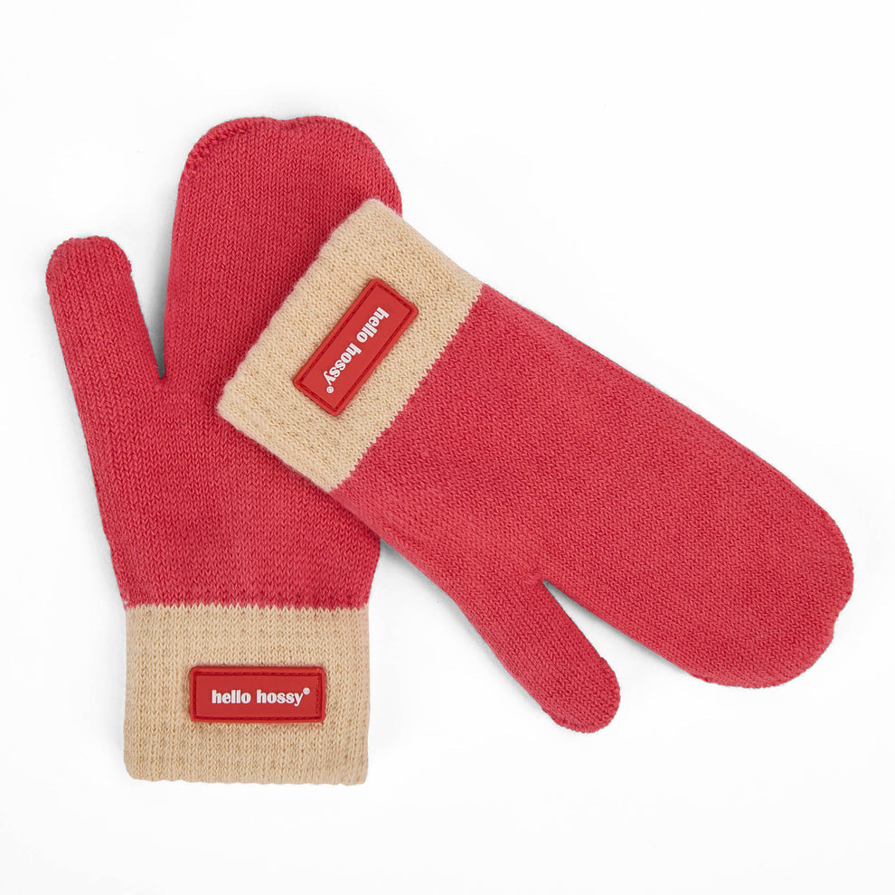 Photo de moufles hotty framboise hello hossy 3 par Les Biscottes